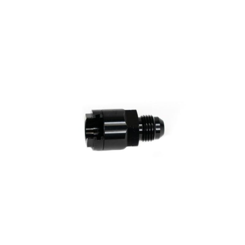 BTR AN Adapter – 6AN to 3/8″ Female Premium Quick Connect – Black