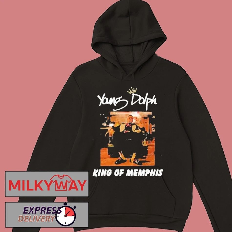 Young Dolph King Of Memphis Sitting On Throne Shirt
