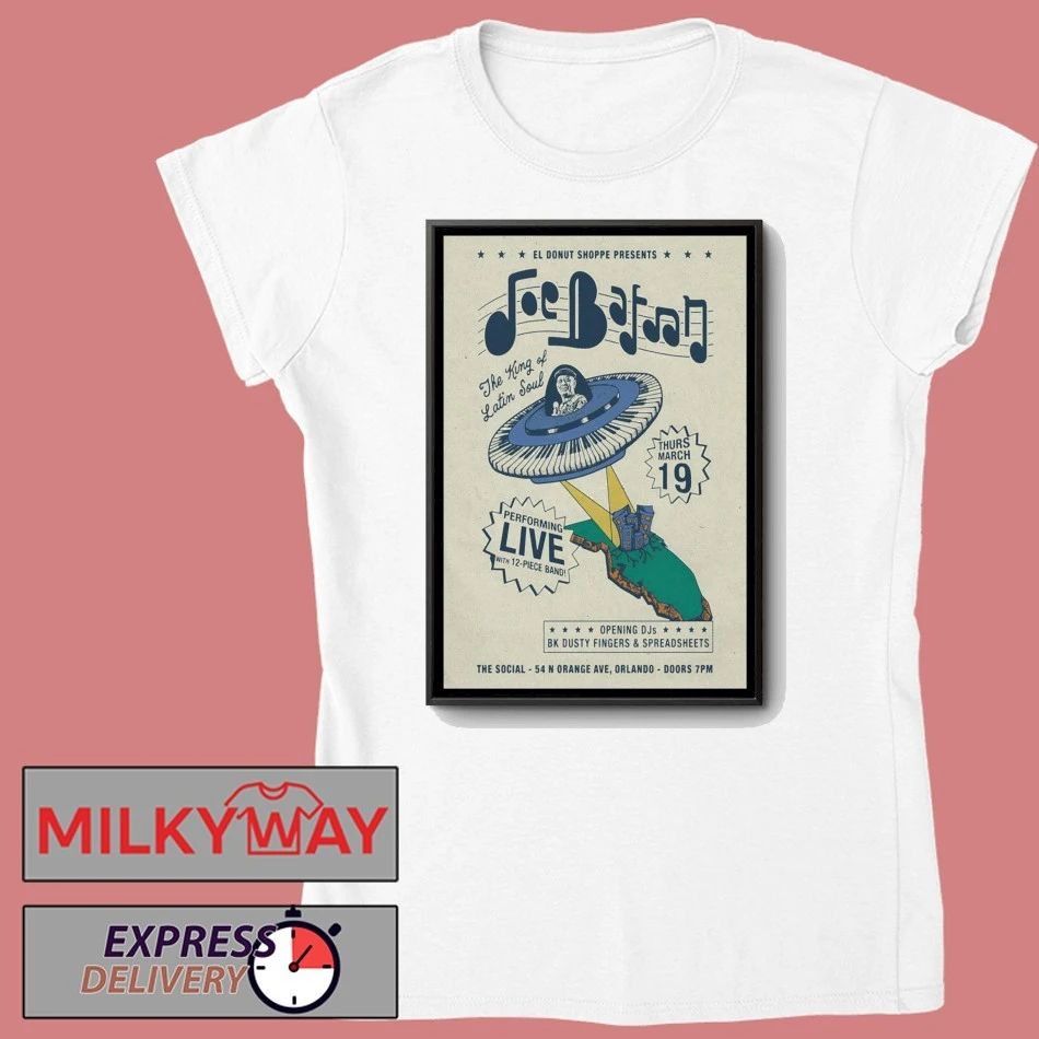 Joe Bataan Mar 19 2026 The Social in Orlando FL Poster shirt