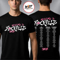 Welcome To Rockville 2026 Festival Merch Daytona Beach Florida Rockville Pink Star Logo With Lineup Shirt