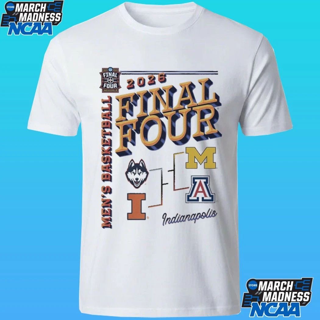 Illinois Basketball 2026 Final Four Bracket Shirt