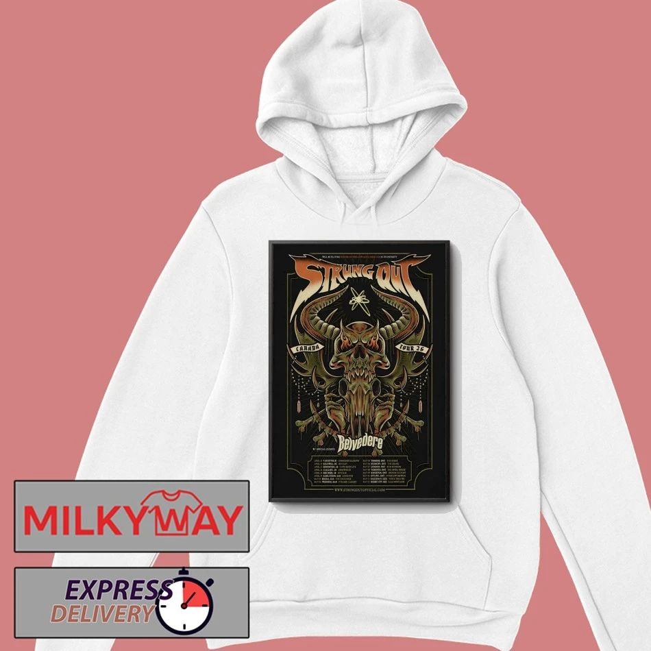 Strung Out Canada Tour 2026 Poster shirt