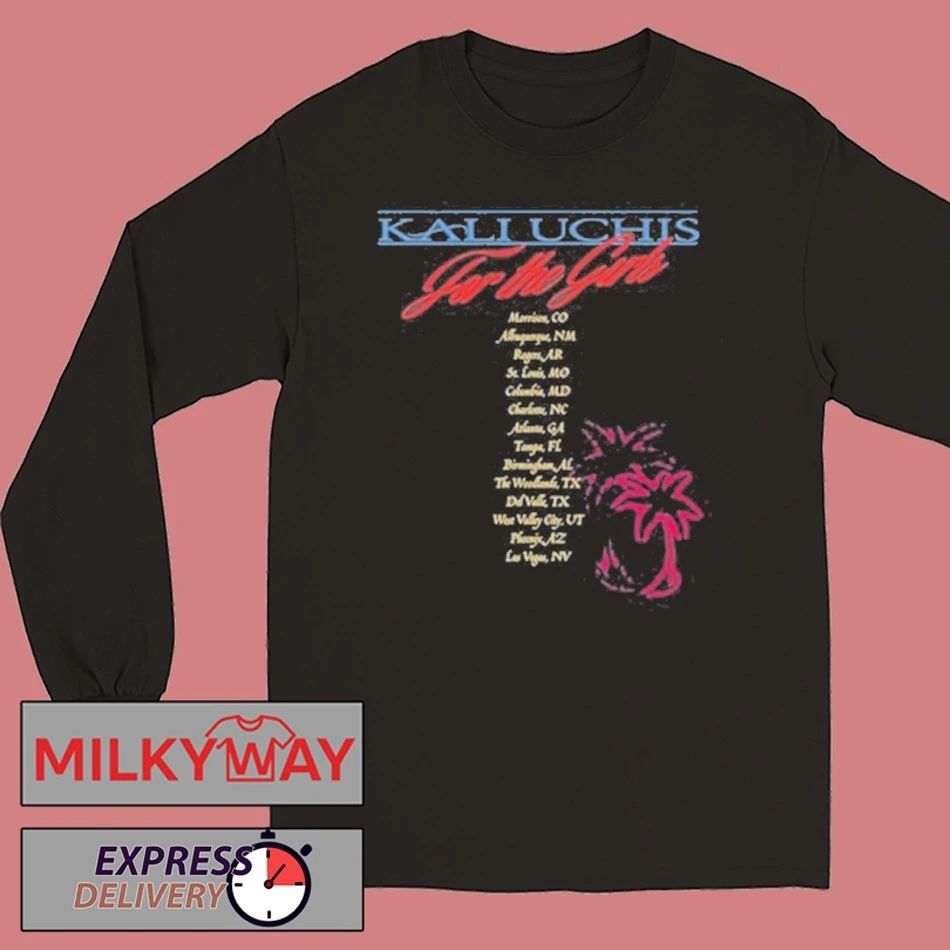 LIMITED Kali Uchis Tour 2026 For The Girls shirt