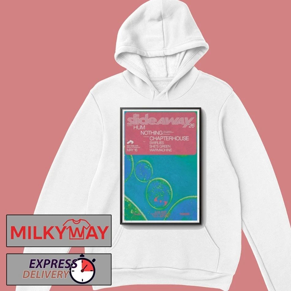 POSTER SLIDE AWAY 5.17.2026 New York City Tour shirt