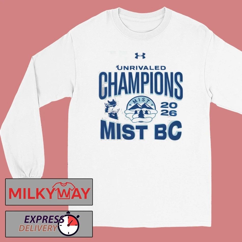 MIST BC Women’s Basketball 2026 Unrivaled Champions Under Armor Locker Room T-Shirt