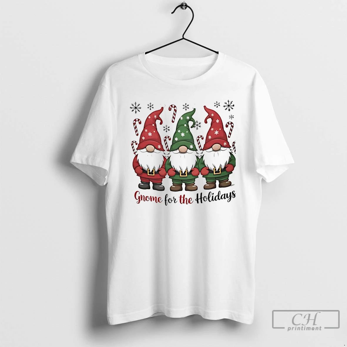 Classic Grome For The Holidays Christmas White T Shirts