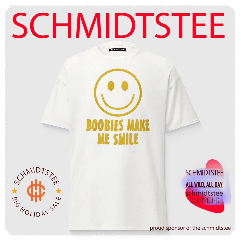 Boobies make me smile shirt