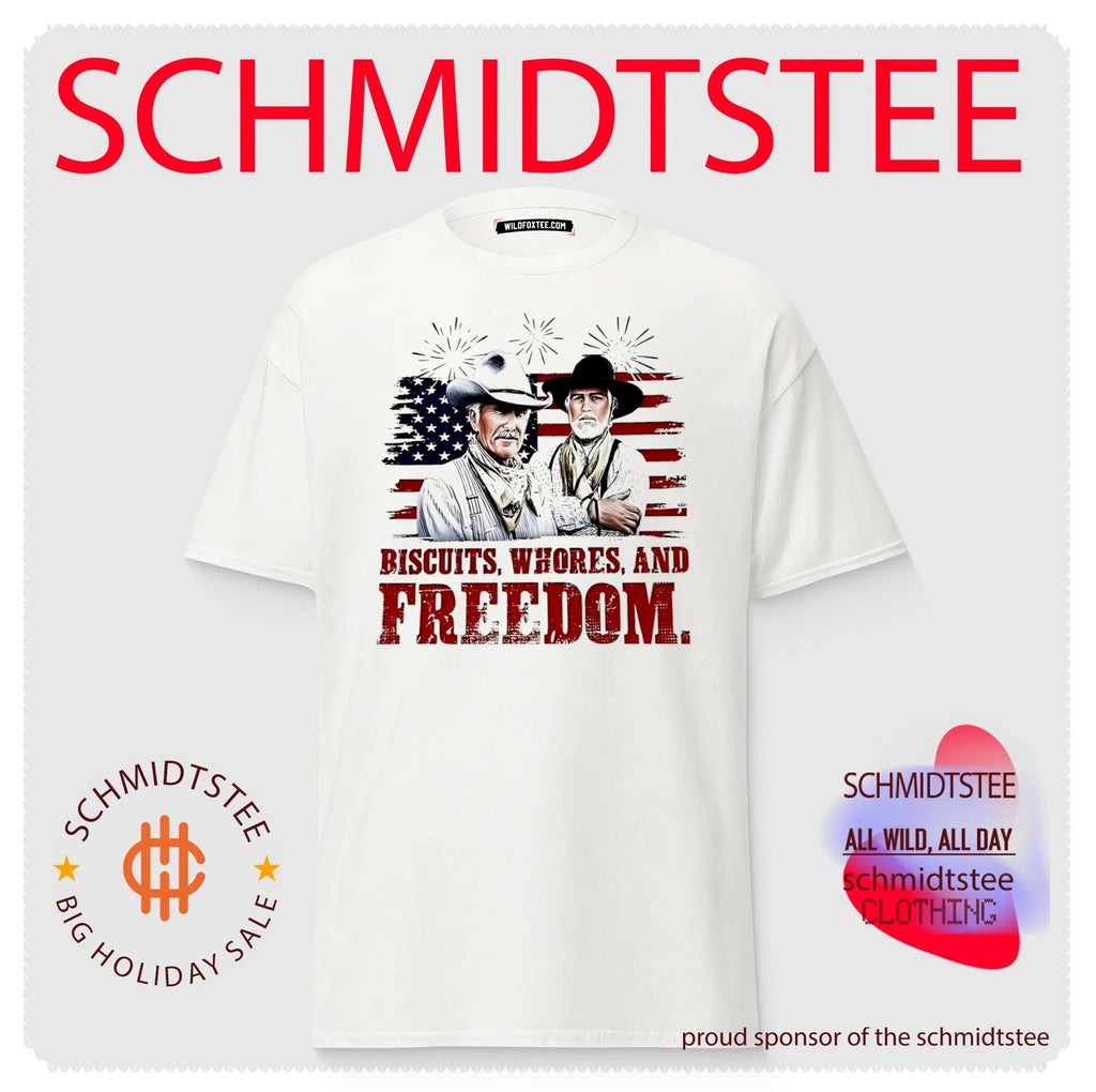 Robert Duvall and Tommy Lee Jones biscuits whores and freedom shirt