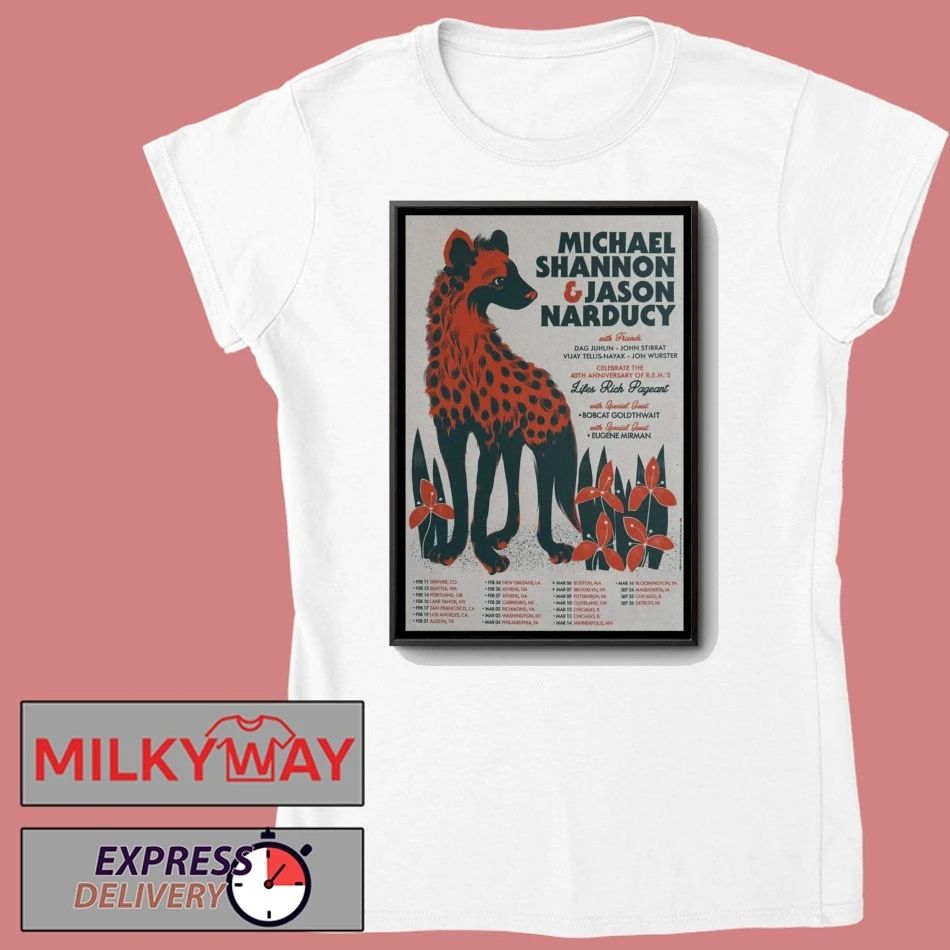 Poster Michael Shannon & Jason Narducy Mar – Sept 2026 shirt