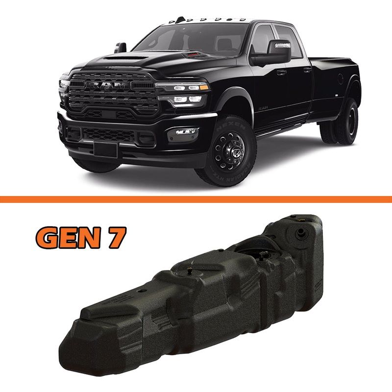 55 Gallons Fuel Tank. Dodge Crew Cab, Long Bed 2025+