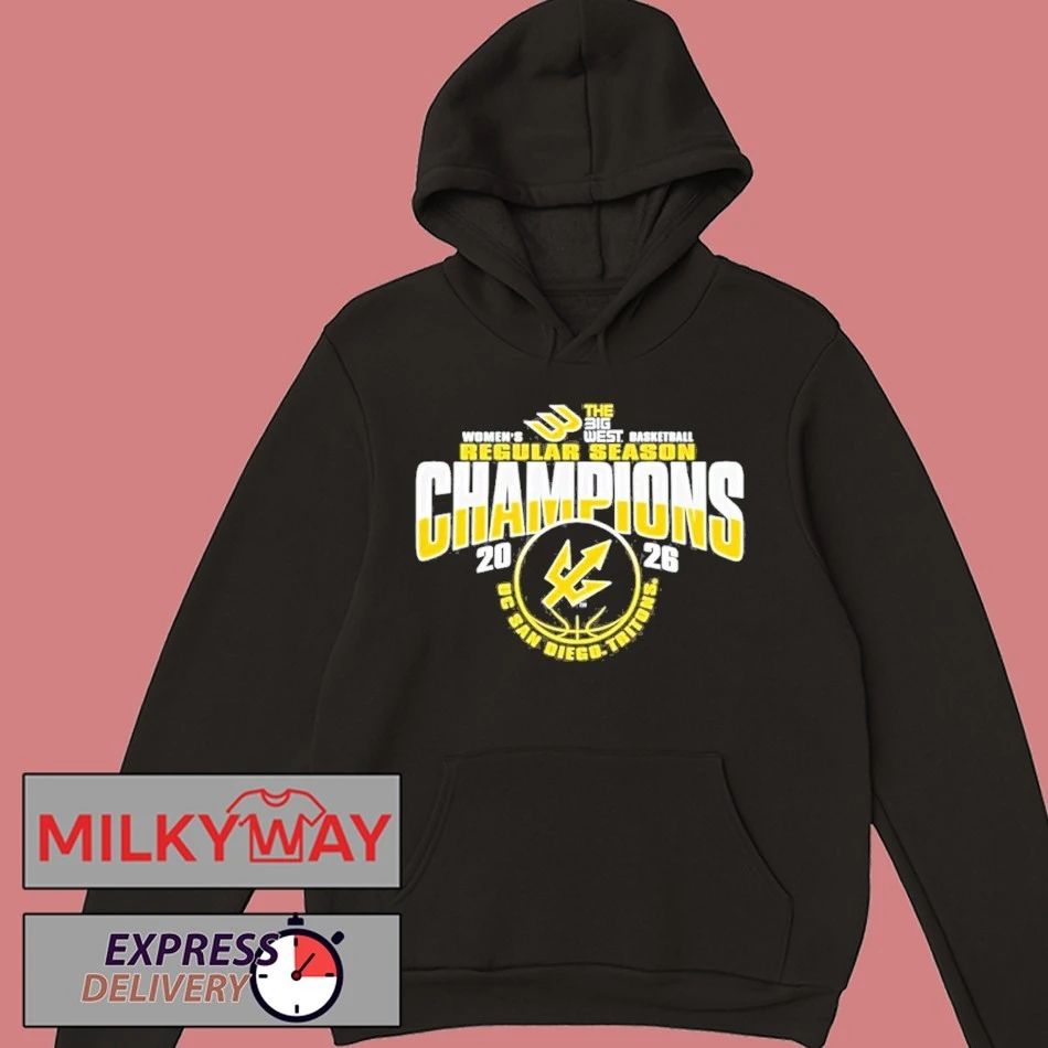 Uc San Diego Tritons The Big West Womens Basketball Regular Season Champions 2026 Shirt