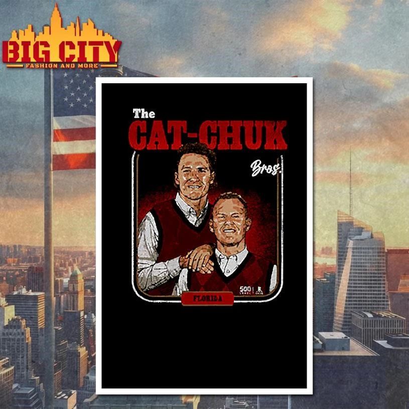 Matthew Tkachuk & Brady Tkachuk Florida The Cat-Chuk Bros Shirt
