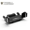 TREAL AX24 Aluminum 7075 Servo Mount Compatible with EMAX Servo for 1/24 Axial AX24 XC-1 4WS Crawler (BLACK)