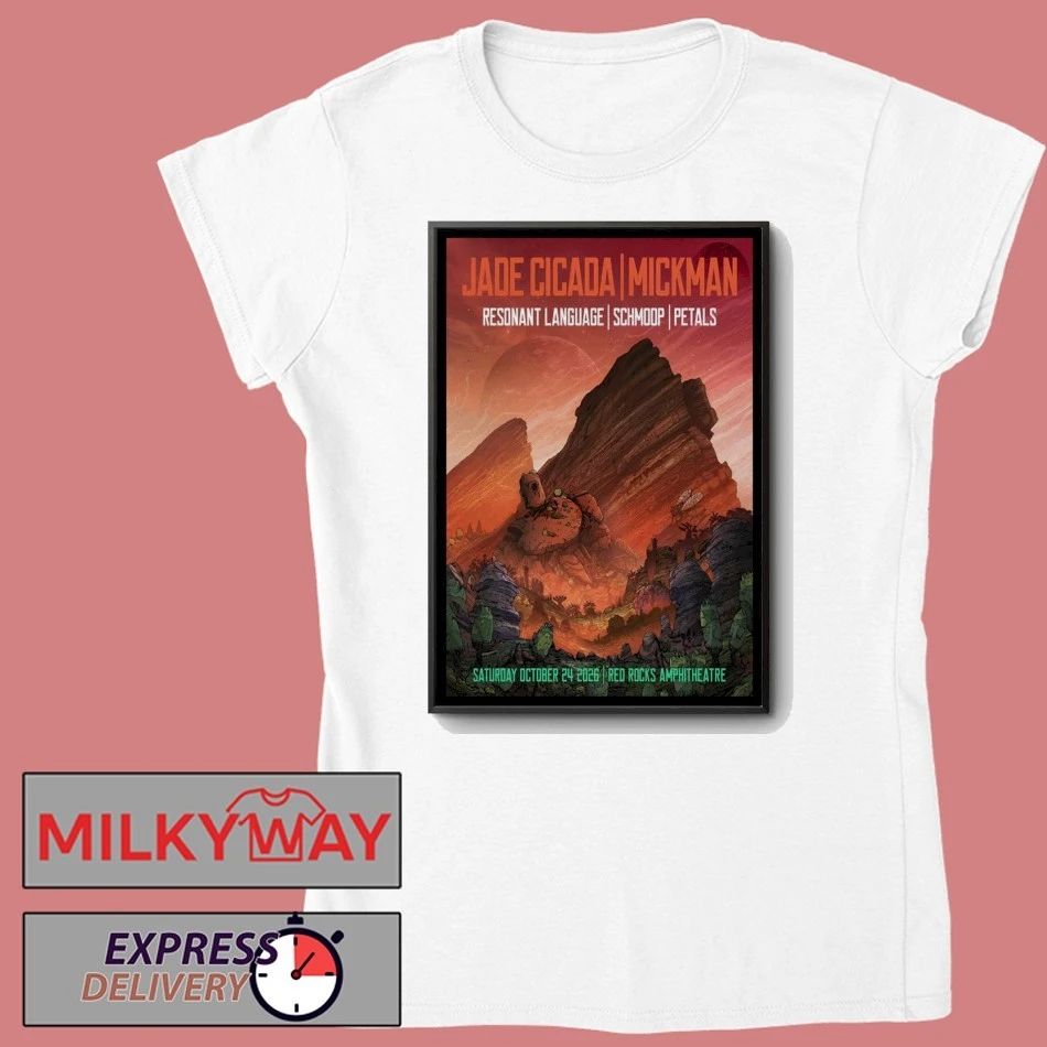 Jade Cicada And Mickman 10 24 2026 Morrison CO Poster shirt