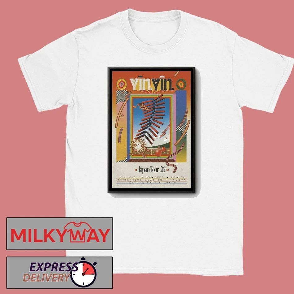YinYin Japan 2026 Tour Poster shirt