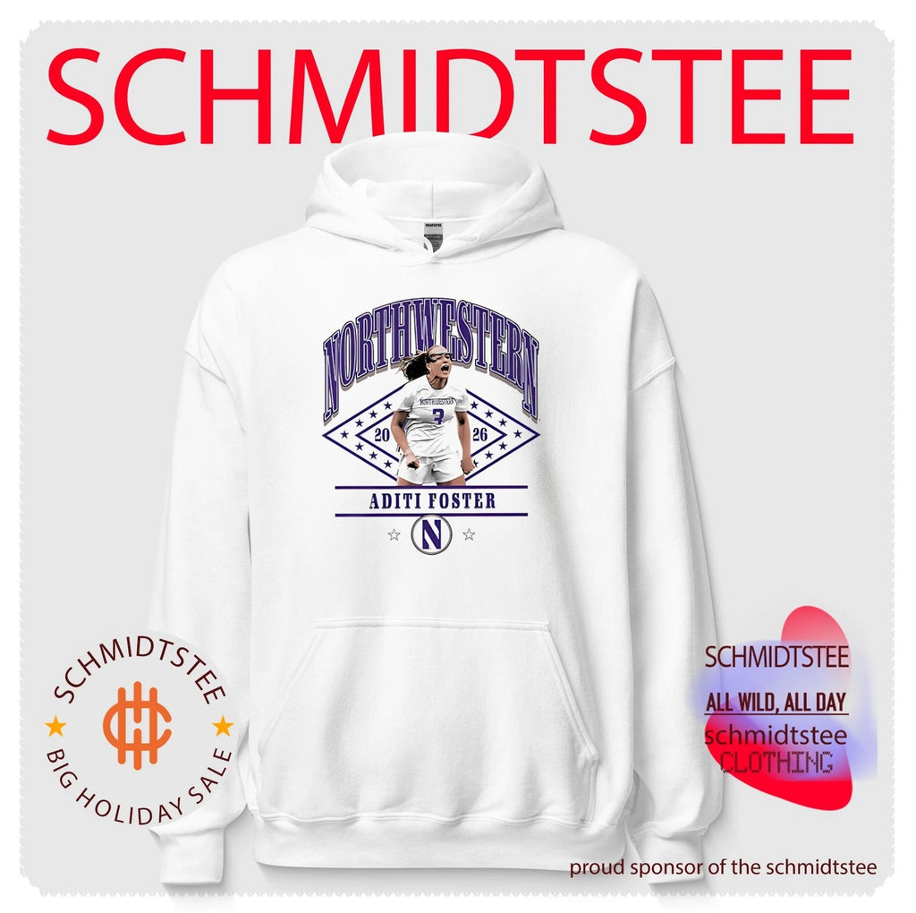 Northwestern University Women’s Lacrosse 2026 Aditi Foster shirt