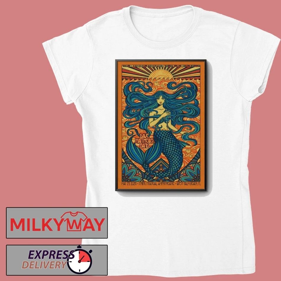 Dave Matthews Band iTHINK Financial Amphitheatre In West Palm Beach FL May 29 2026 Poster shirt