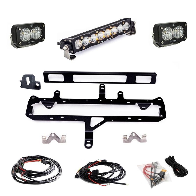 S8 Series 10in Grille Conversion Light Kit 24-25 Toyota Tacoma