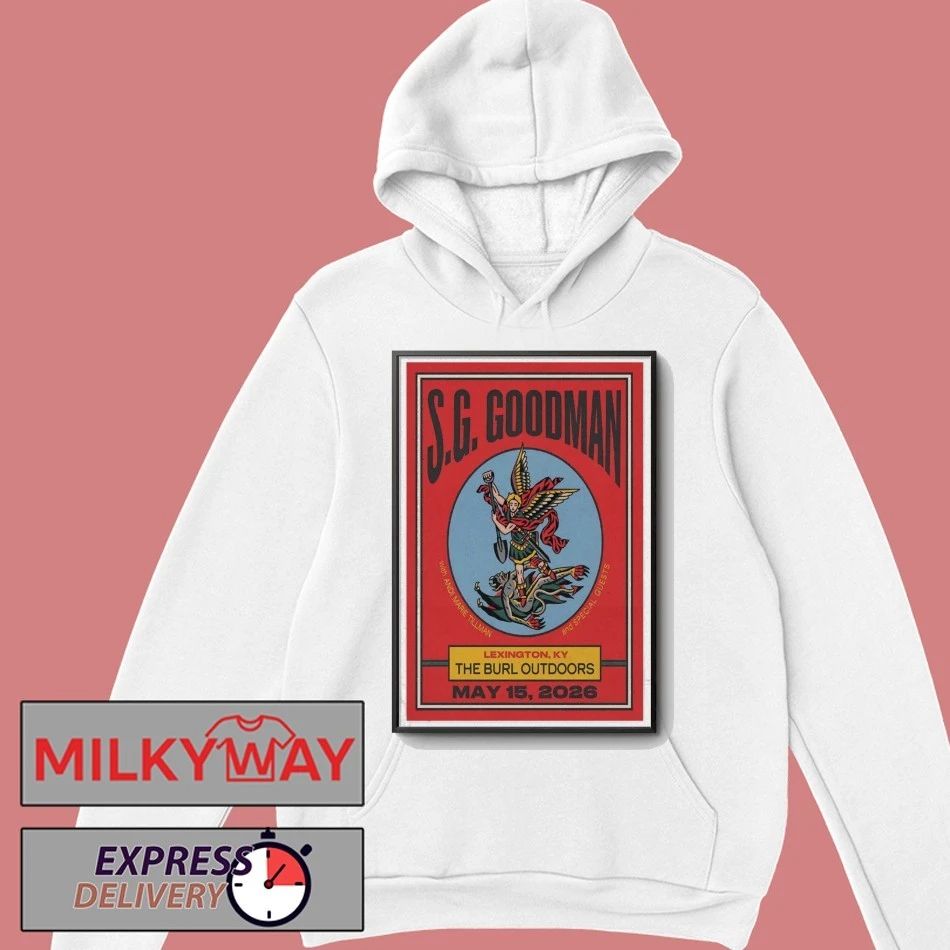 S.G. Goodman May 15 2026 Poster Lexington, Kentucky shirt