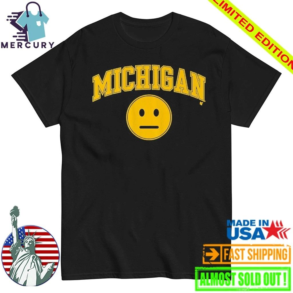 Michigan Wolverines Blank Expression Shirt