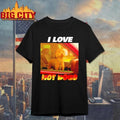 I Love Hot Dogs Graphic Shirt