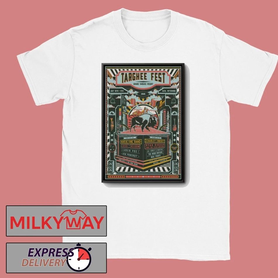 Targhee Fest In Alta WY On Jul 10-11 2026 Poster shirt