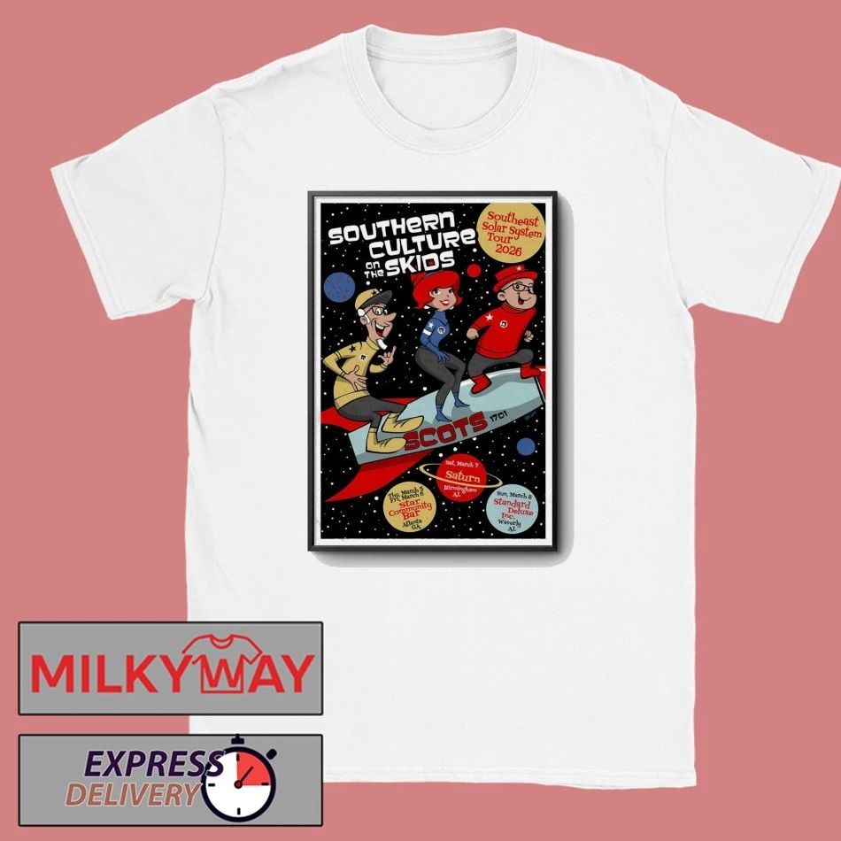 Southern Culture On The Skids Poster Mar 5 2026 Atlanta, GA shirt