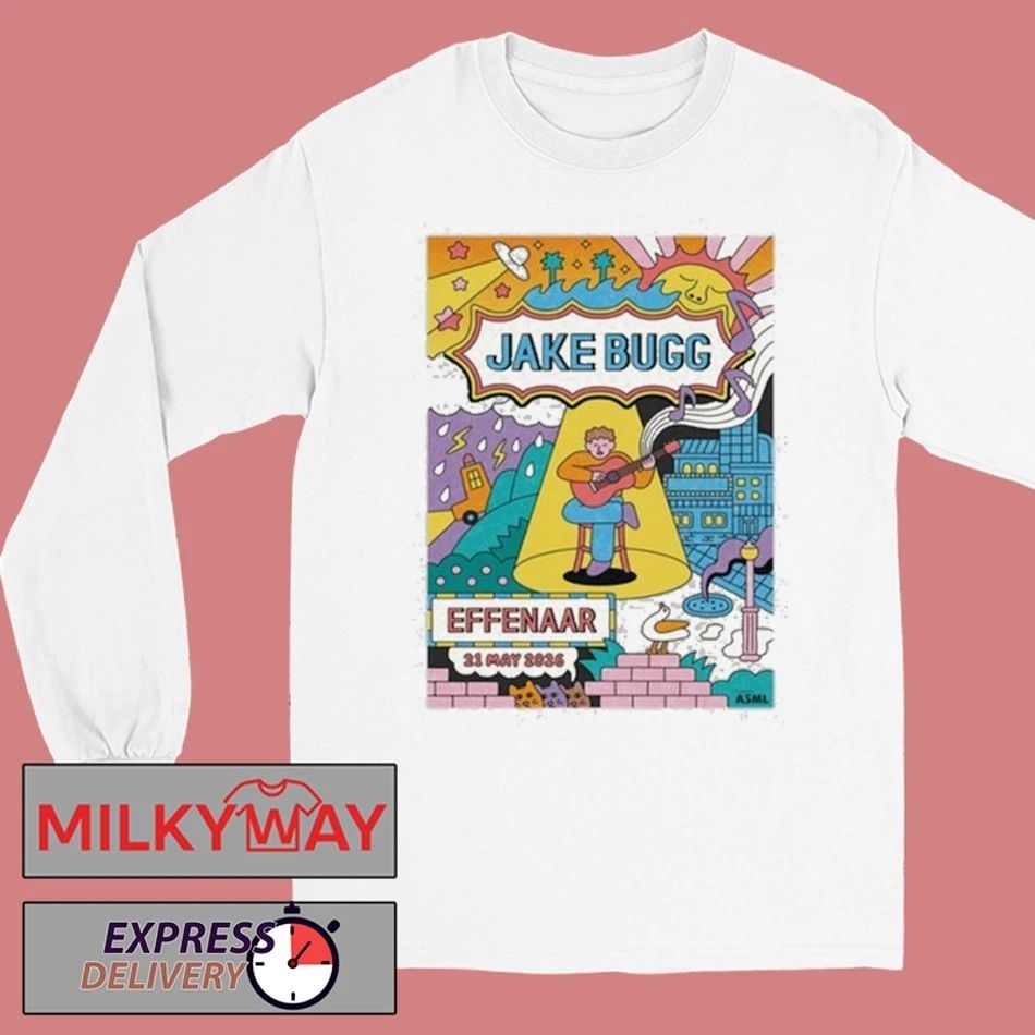 Jake Bugg May 21 2026 Effenaar LIMITED shirt
