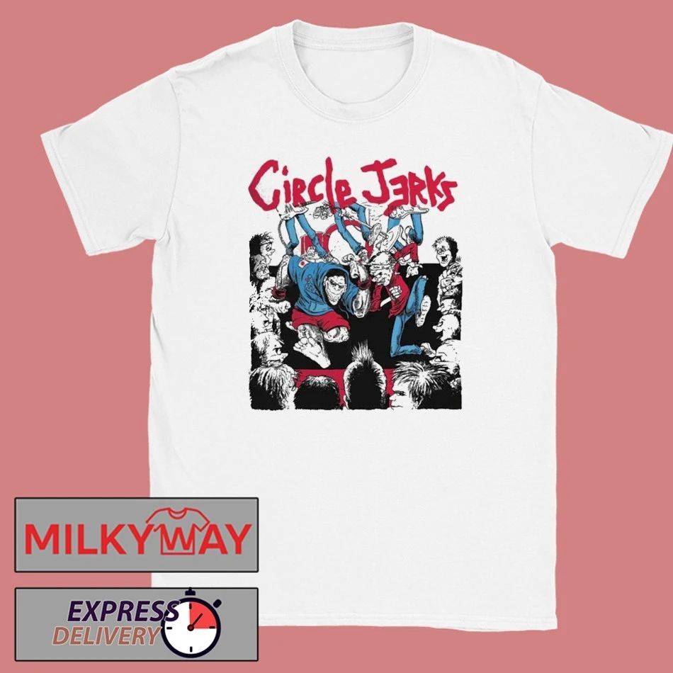 Circle Jerks Japan Tour 2026 Merch X Gorilla Biscuits Two Sided T-Shirt