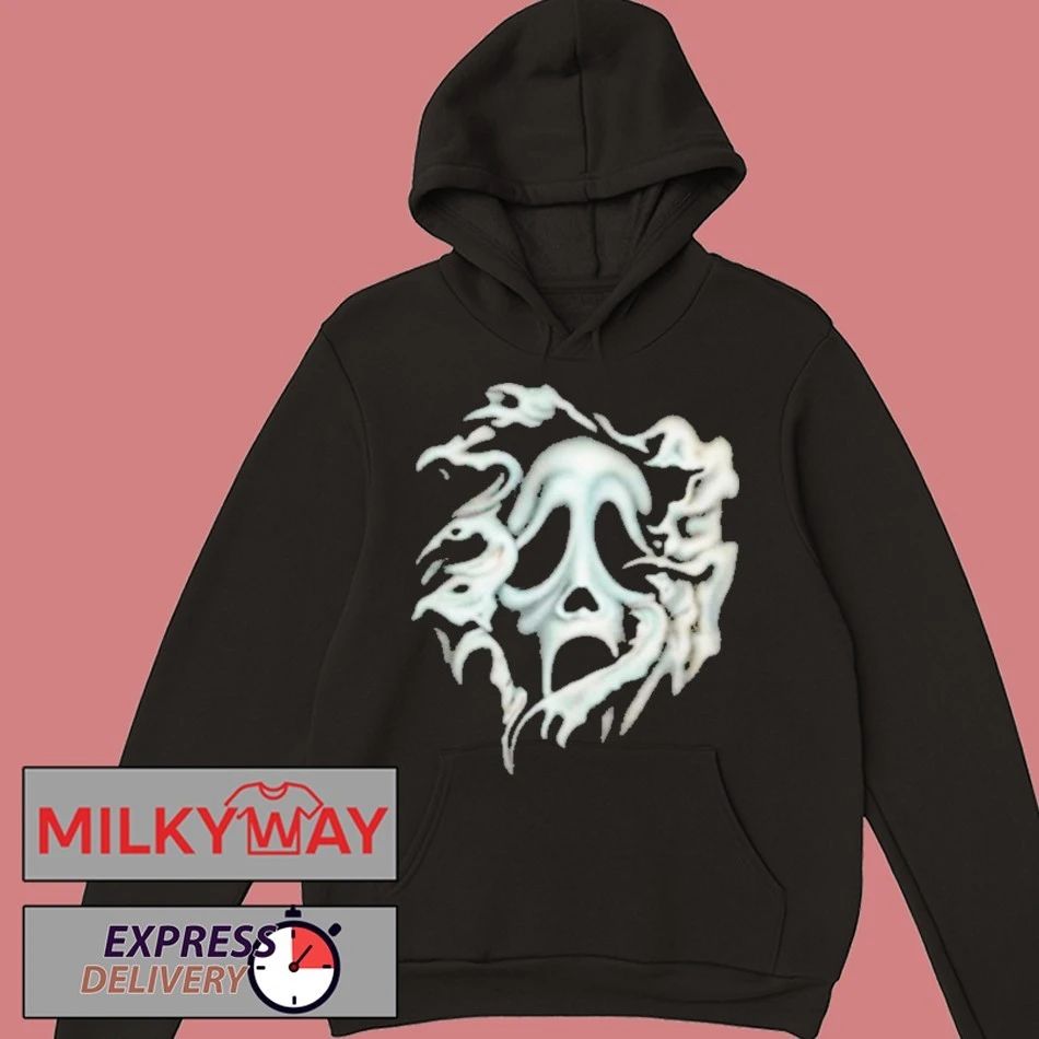 Don Toliver x Scream x Cactus Jack Airbrush Ghostface shirt