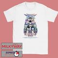 Babymetal World Tour 2026 UK And EU Merch Poster Schedule Dates Art By Peach MoMoKo T-Shirt