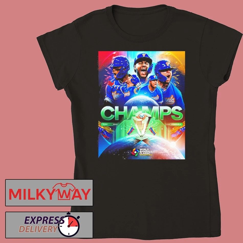 Congrats Venezuela Baseball Champions World Baseball Classic 2026 First Time In History shirt