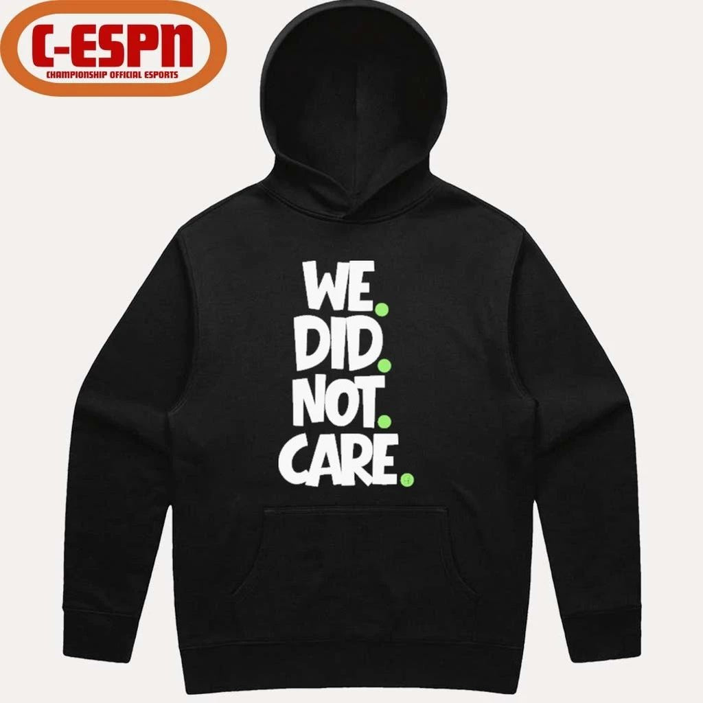 Seattle Football WE DID NOT CARE Mike Macdonald Shirt