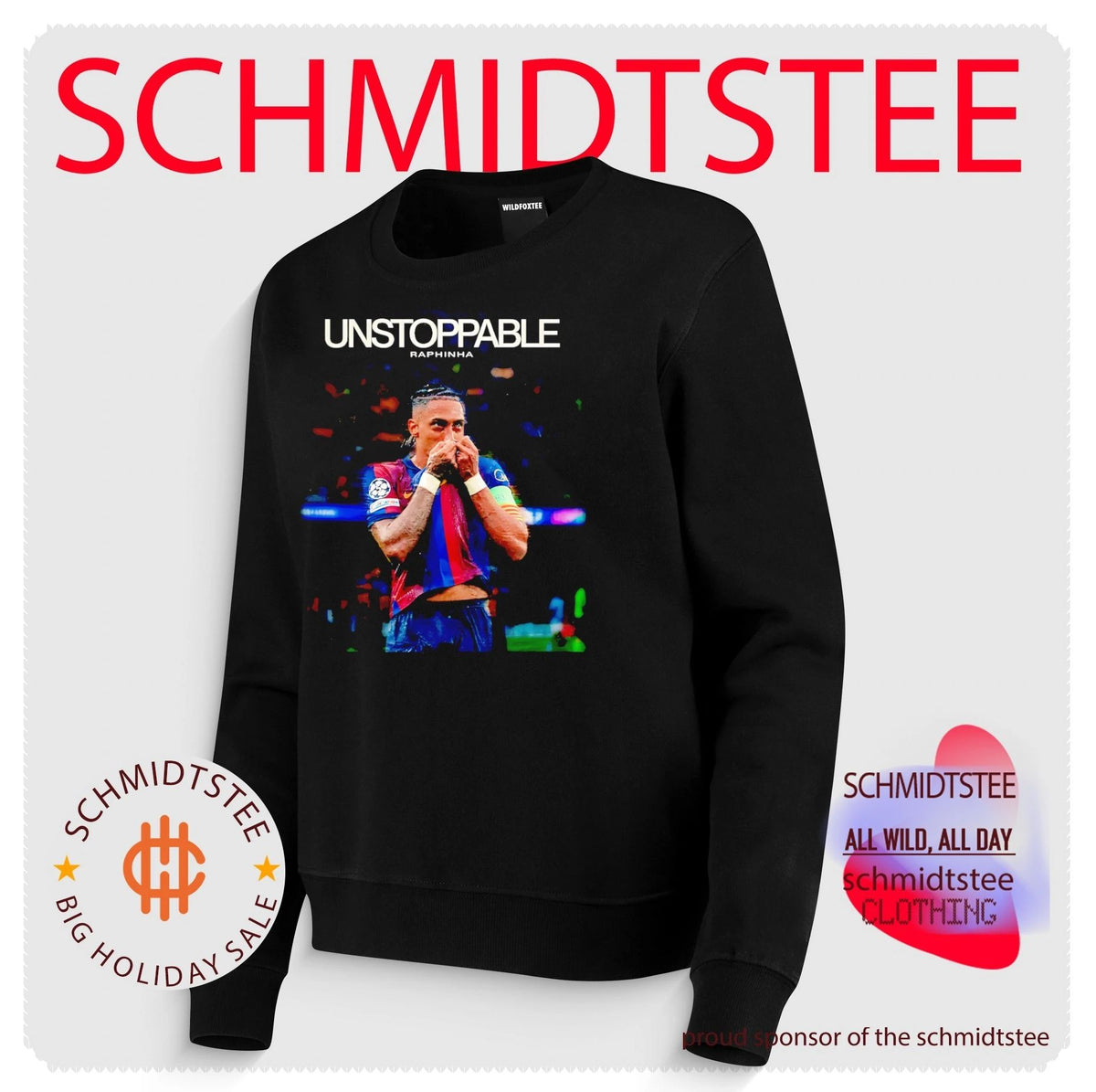 Raphinha Fc Barcelona Unstoppable Soccer shirt