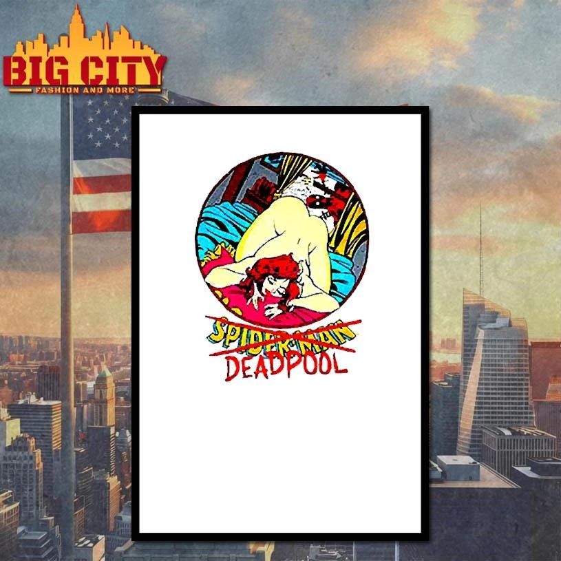 Vintage Deadpool Peeking Shirt