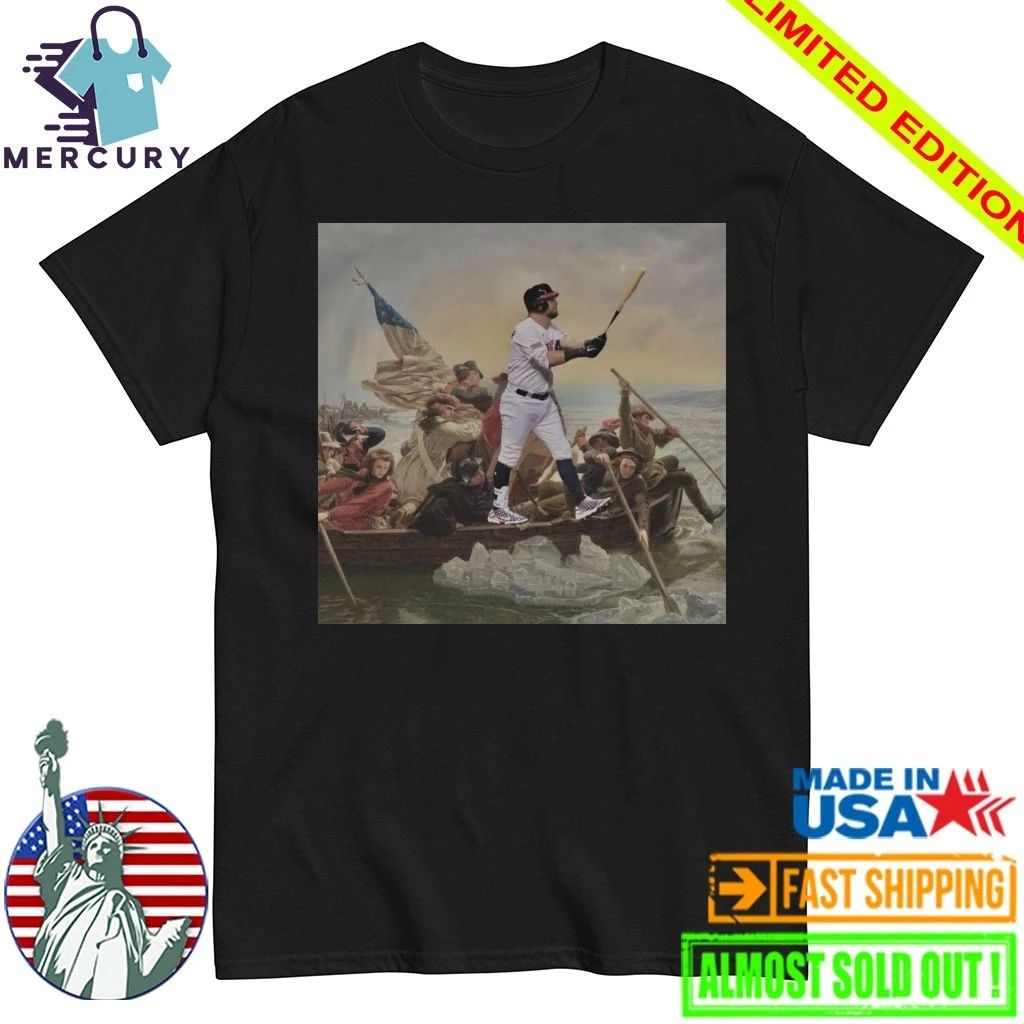 Kyle Schwarber Schwarber Crossing The Delaware Team Usa 2026 Wbc Shirt