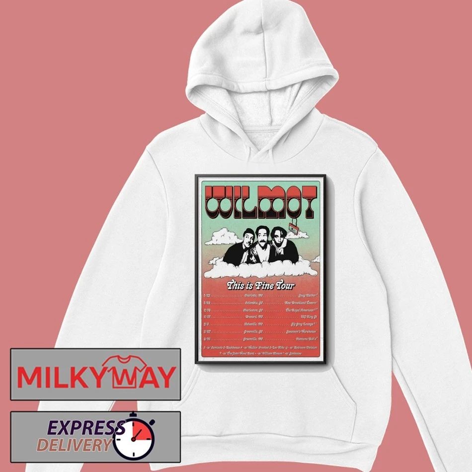 Wilmot 2026 This Is Fine Tour Poster shirt