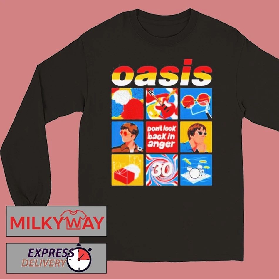 Oasis Don’t Look Back In Anger Celebrate 30 Years Of The Iconic Anthem shirt