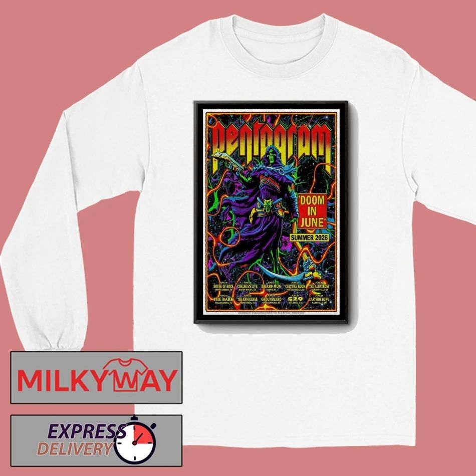 Pentagram Doom in June Summer 2026 Poster shirt
