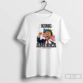 Classic Kendrick Lamar The King Of Rap America Flag T Shirts