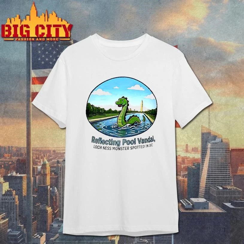 The Reflecting Pool Vandal Loch Ness Monster Spotted In Dc Shirt