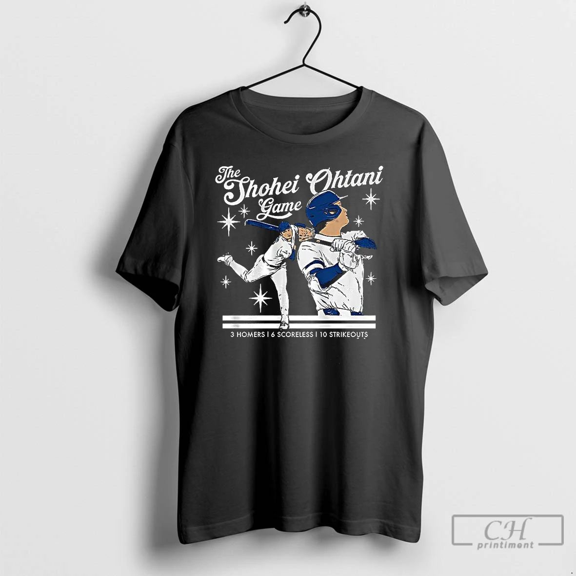 Classic Los Angeles Dodgers Baseball The Shohei Ohtani Game 3 Homers 6 Scoreless 10 Strikeouts