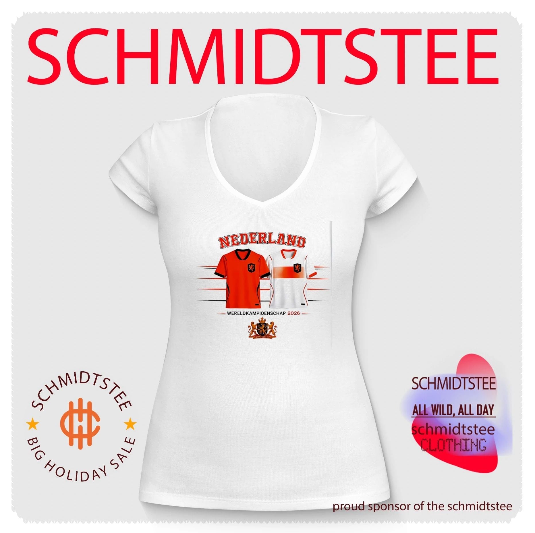 Nederland Wereldkampieonschap 2026 Netherlands World Cup 2026 graphic shirt