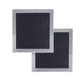 Whirlpool 8206230A (AP4299744) Compatible Replacement Carbon Filters by Filter Everything – 5-1/8 x 5-3/8 x 3/8 – 2 Pack