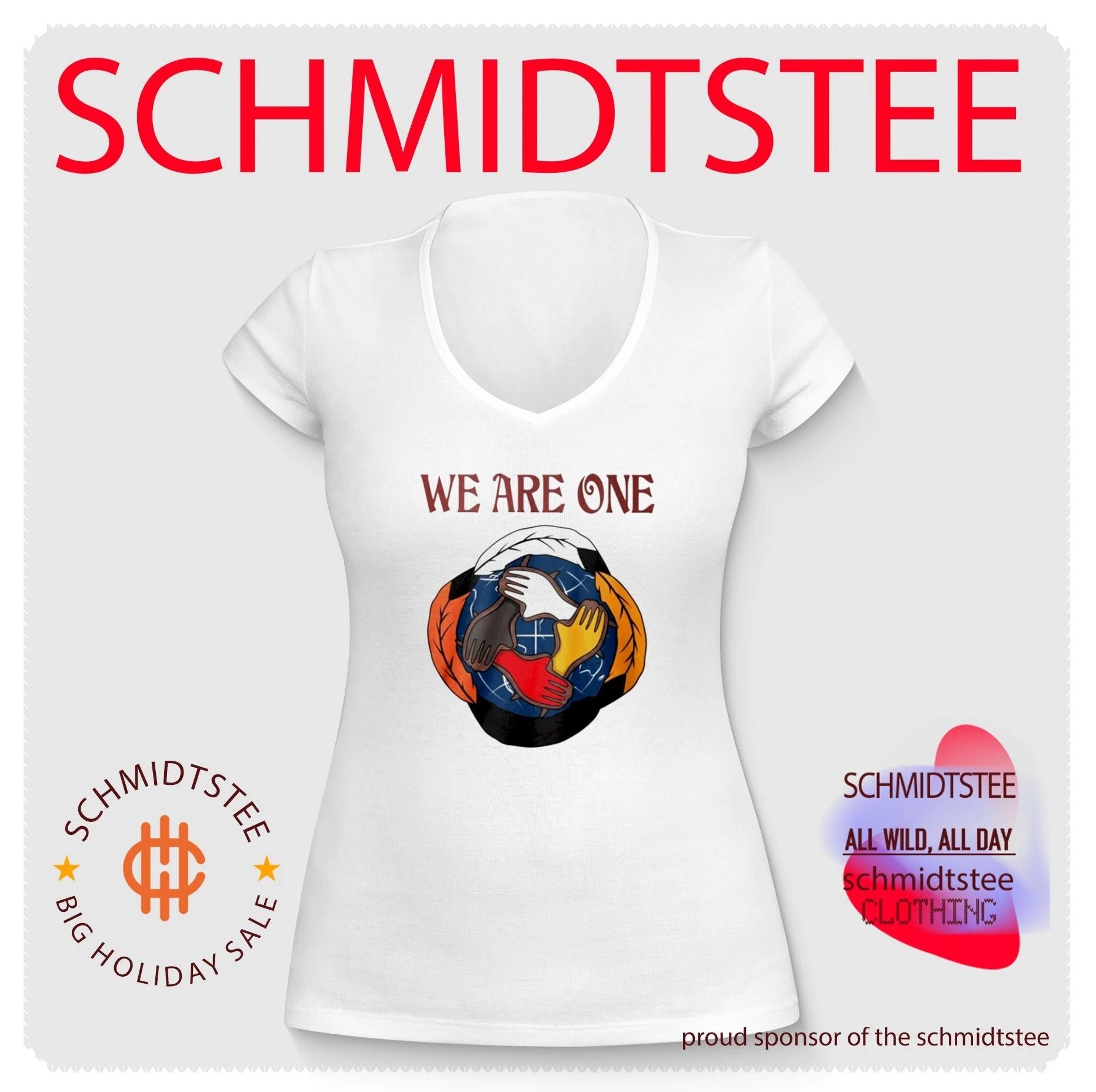 We Are One hand shirt