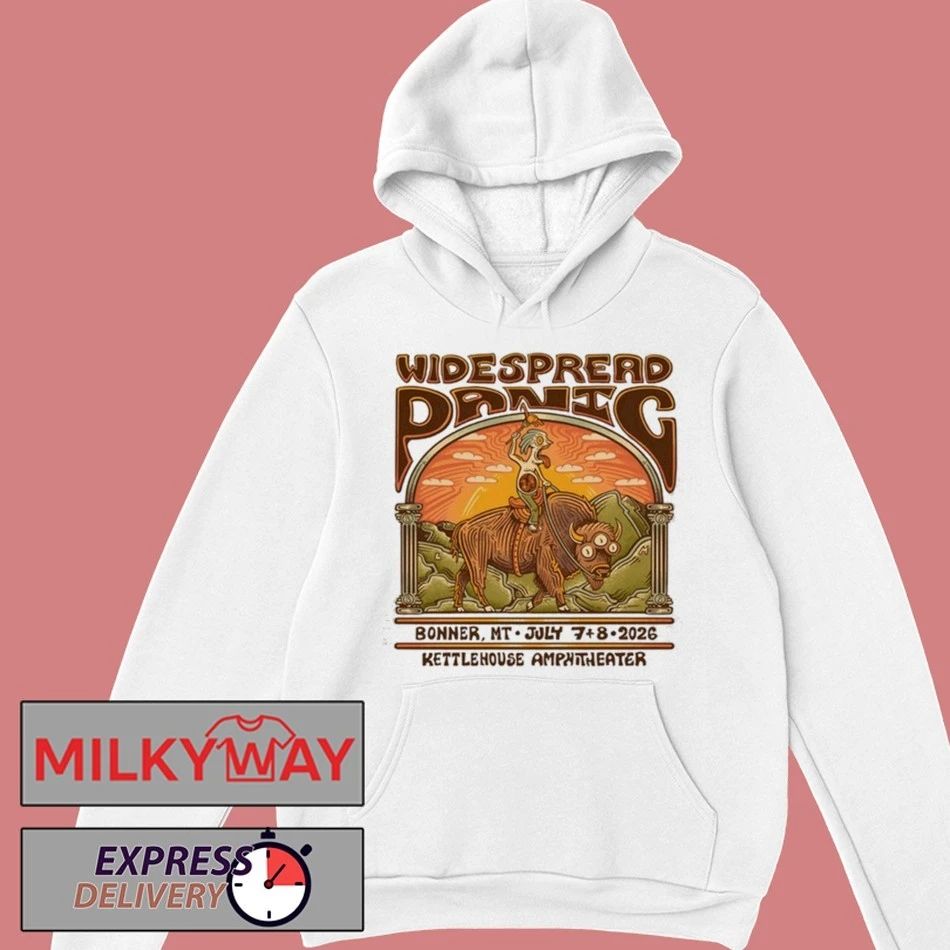 Widespread Panic Jul 7-8 2026 KettleHouse Amphitheater In Bonner MT Shirt