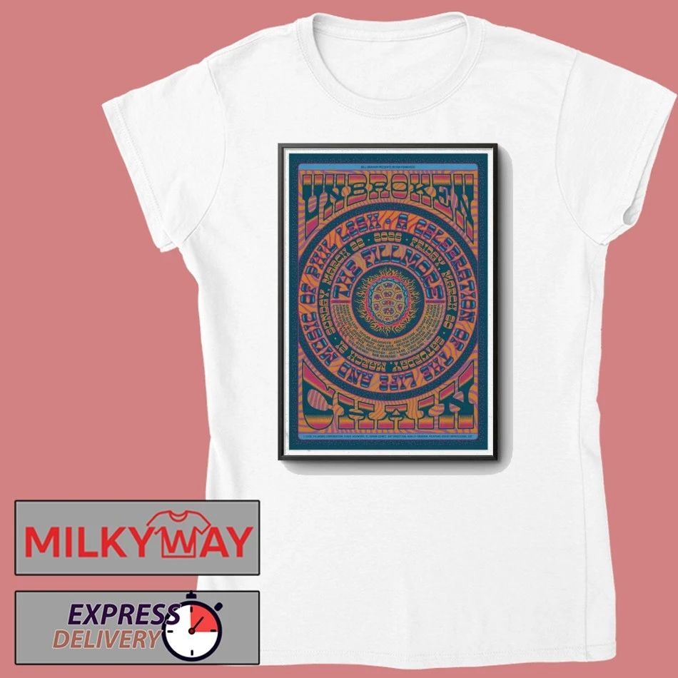 Mar 22 2026 Unbroken Chain The Fillmore POSTER shirt
