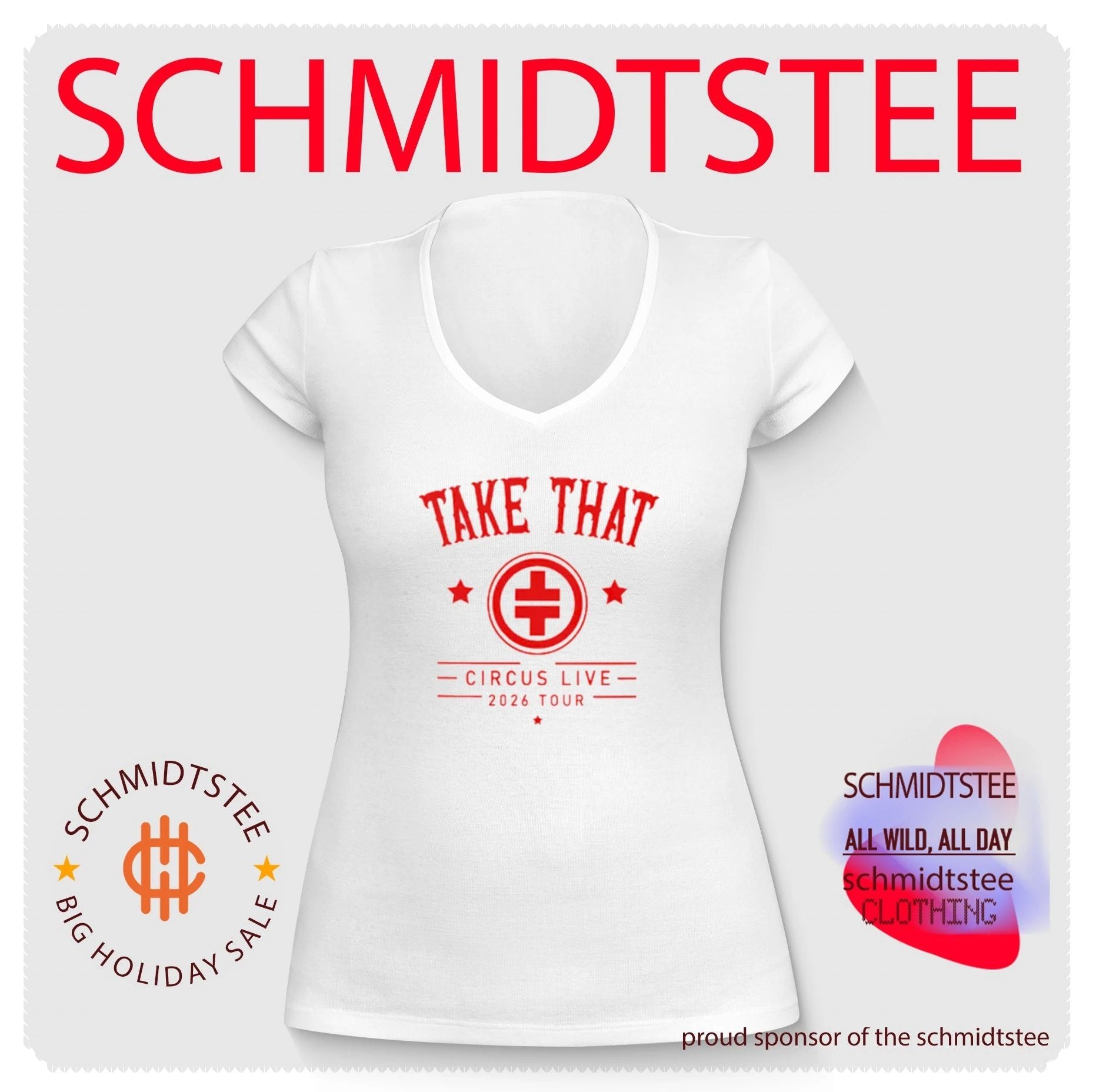 Take That Circus Live 2026 Tour Shirt