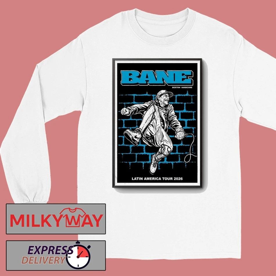 Bane Latin America 2026 Tour Poster shirt