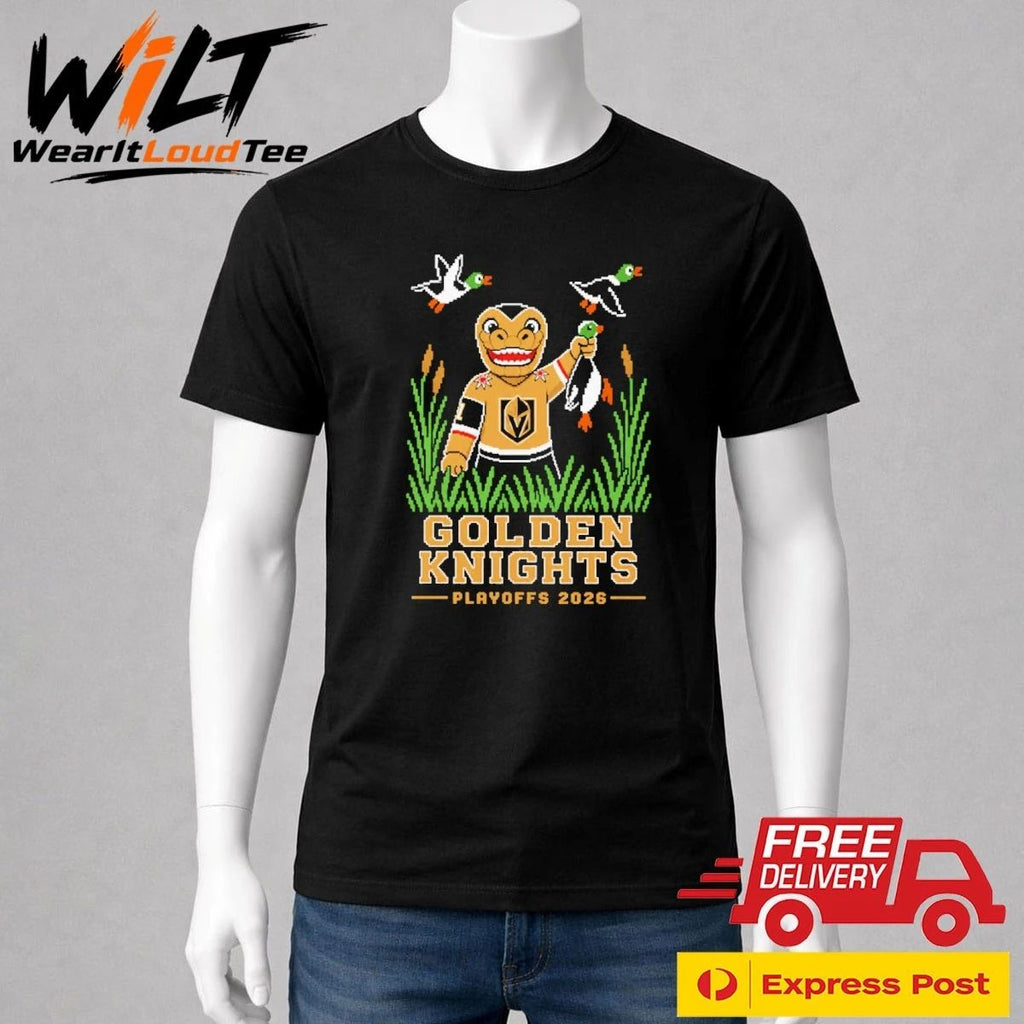 Vegas Golden Knights Playoffs 2026 Mascot Shirt